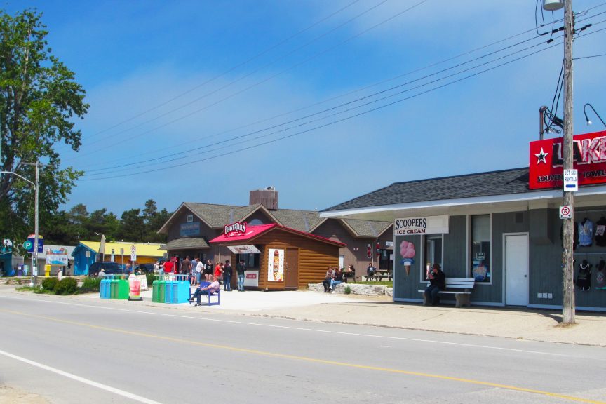 sauble beach strip