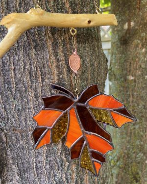 O Canada Stained Glass Maple Leaf - Image 4