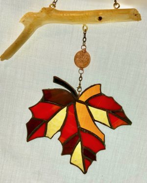 O Canada Stained Glass Maple Leaf - Image 3